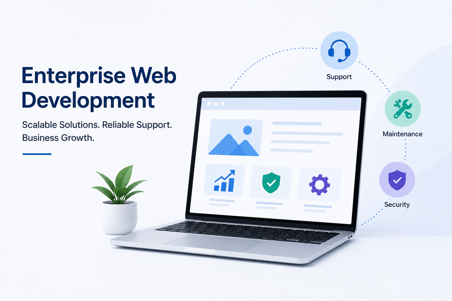 How Enterprise Web Development and Website Support Services Help UK Businesses Scale Faster