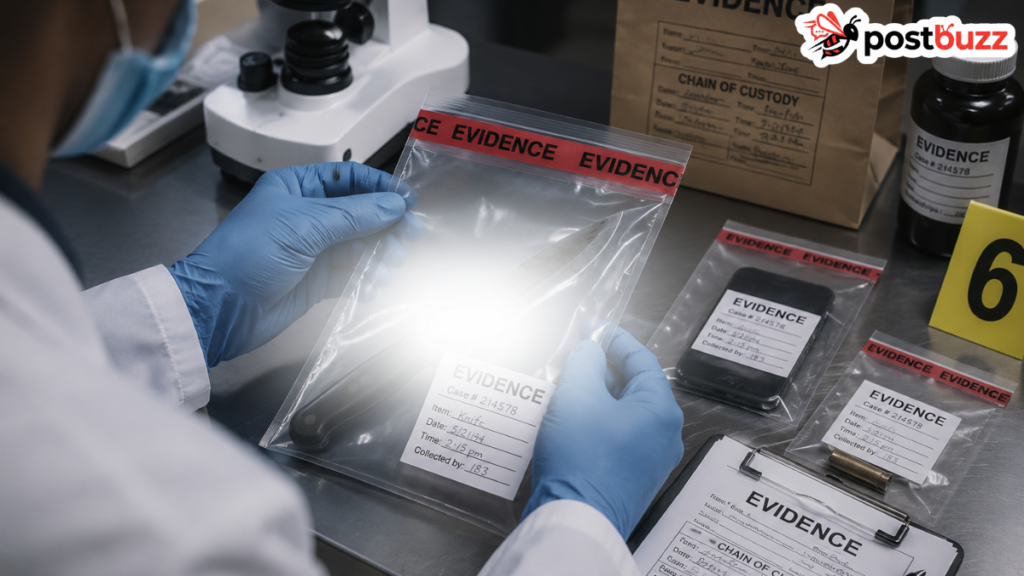 Forensic lab analysis of evidence in the Nancy Guthrie investigation June 2026