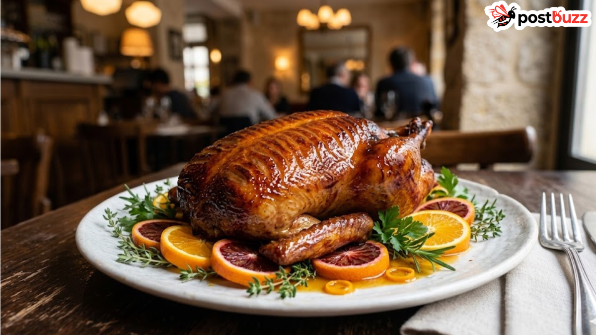 Best duck a l'orange near me - crispy roasted duck with orange sauce