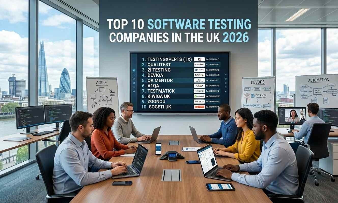 Top 10 Software Testing Companies in the UK 2026