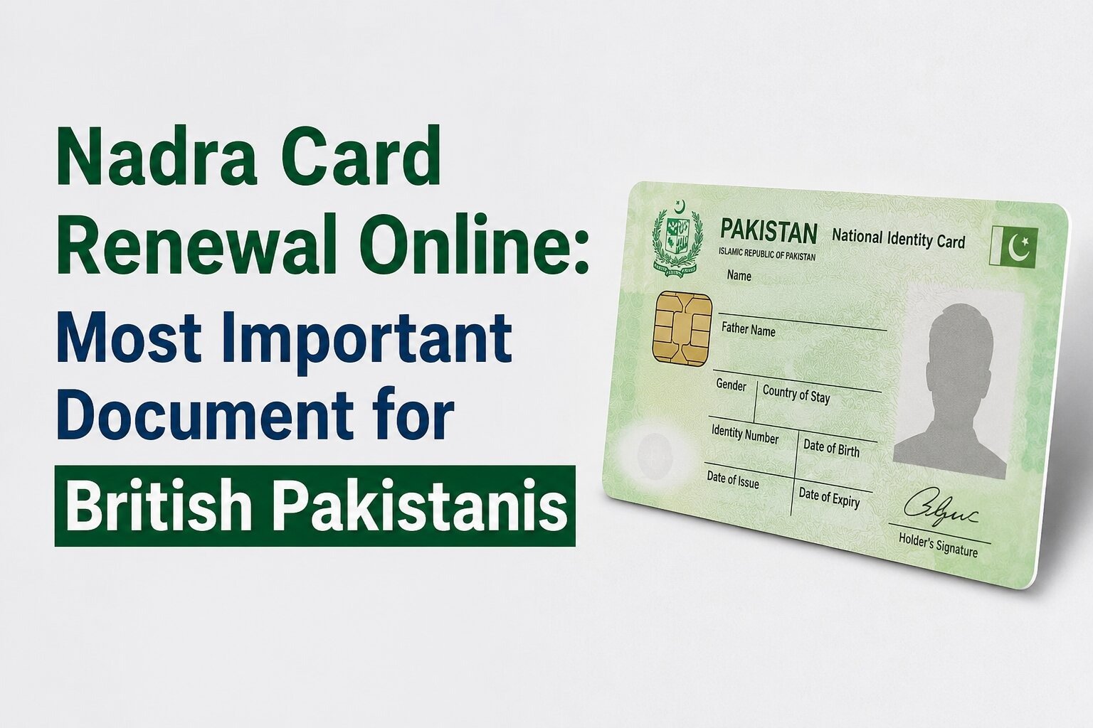 Nadra Card Centre Remarkable Services for Nadra Card Renewal Online
