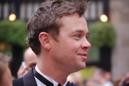 Stephen Mulhern smiling at a public event